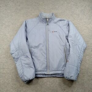 Moonstone Jacket Womens Medium Blue Thermolite Insulated Full Zip Nylon Outdoor